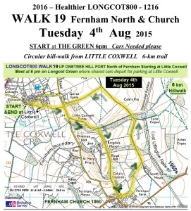 Microsoft Word - NOTICE board LONGCOT800 WALK 19_Tuesday 4th Aug 2015_JF.doc